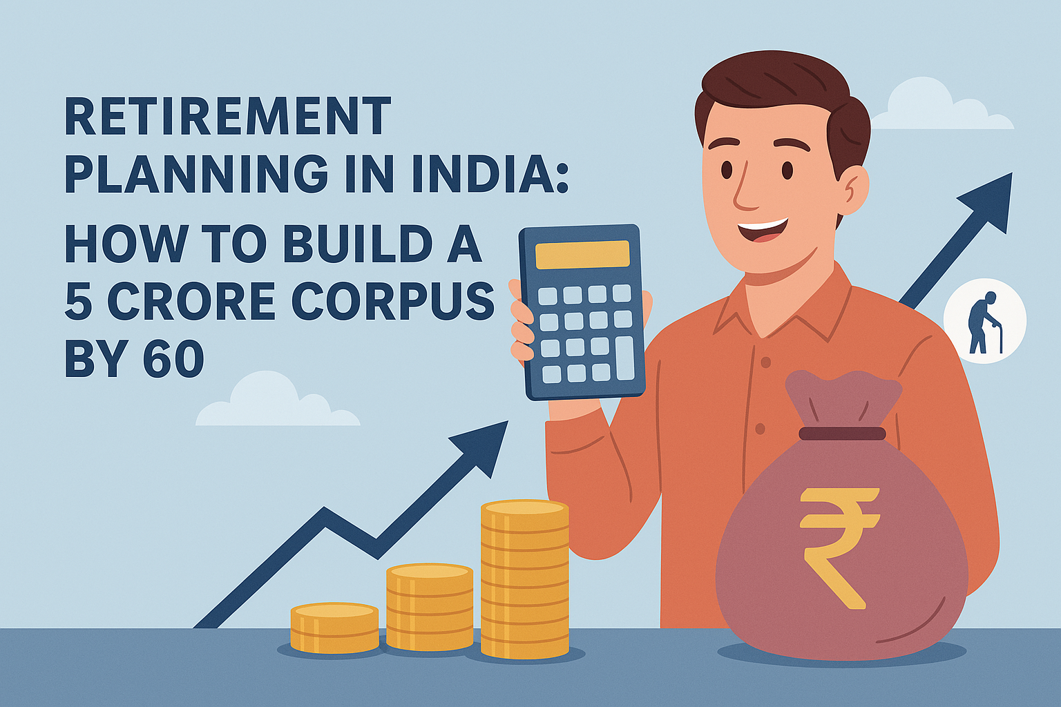 Retirement Planning Build a 5 Crore Corpus by 60 featured image