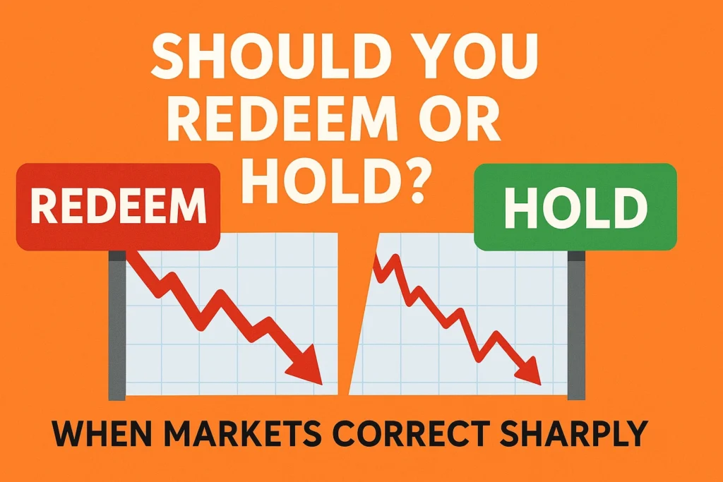 Should You Redeem or Hold When Markets Correct Sharply