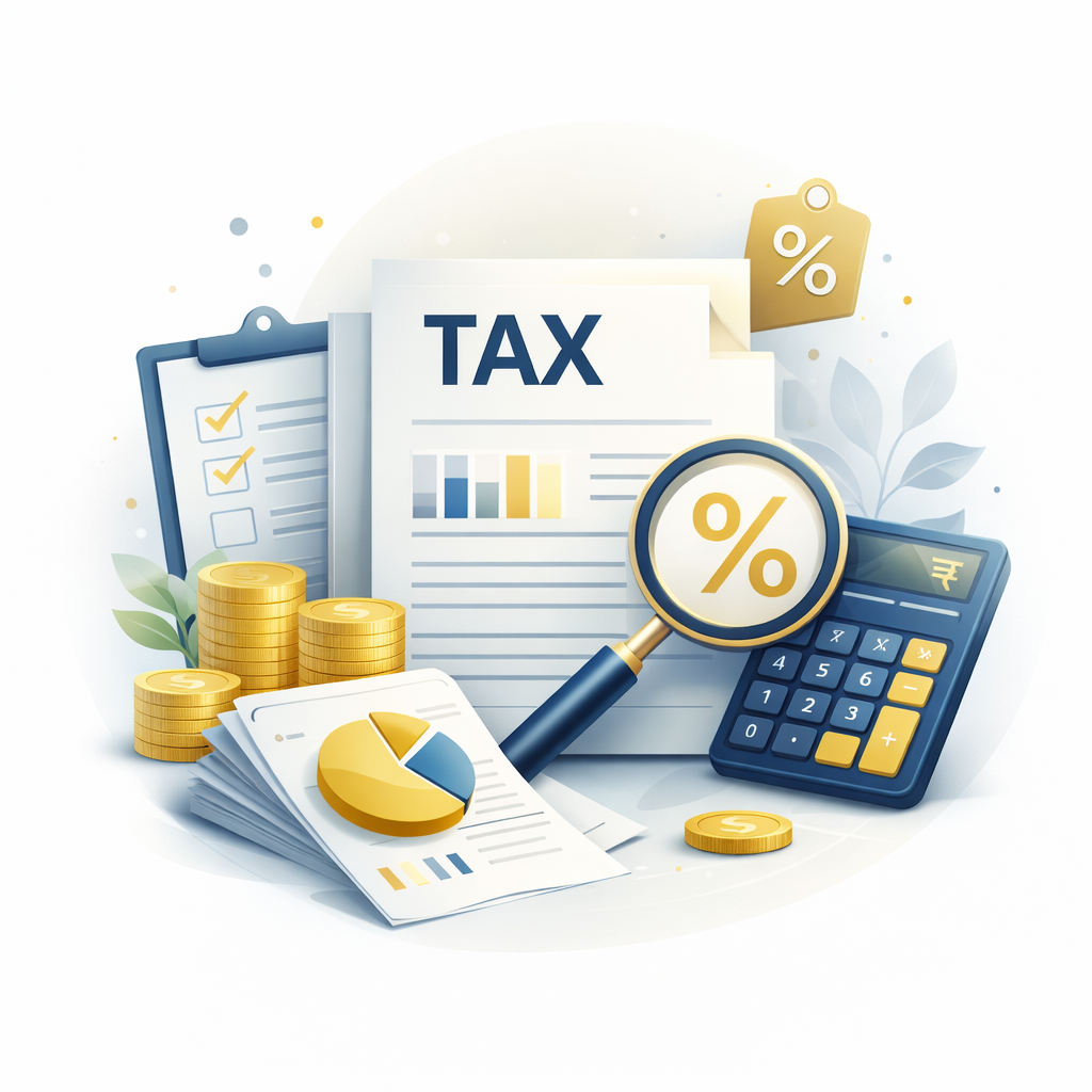 Financial growth analysis illustration